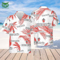 Beck’s Beer Palm Leaves Pattern Limited Hawaiian Shirt