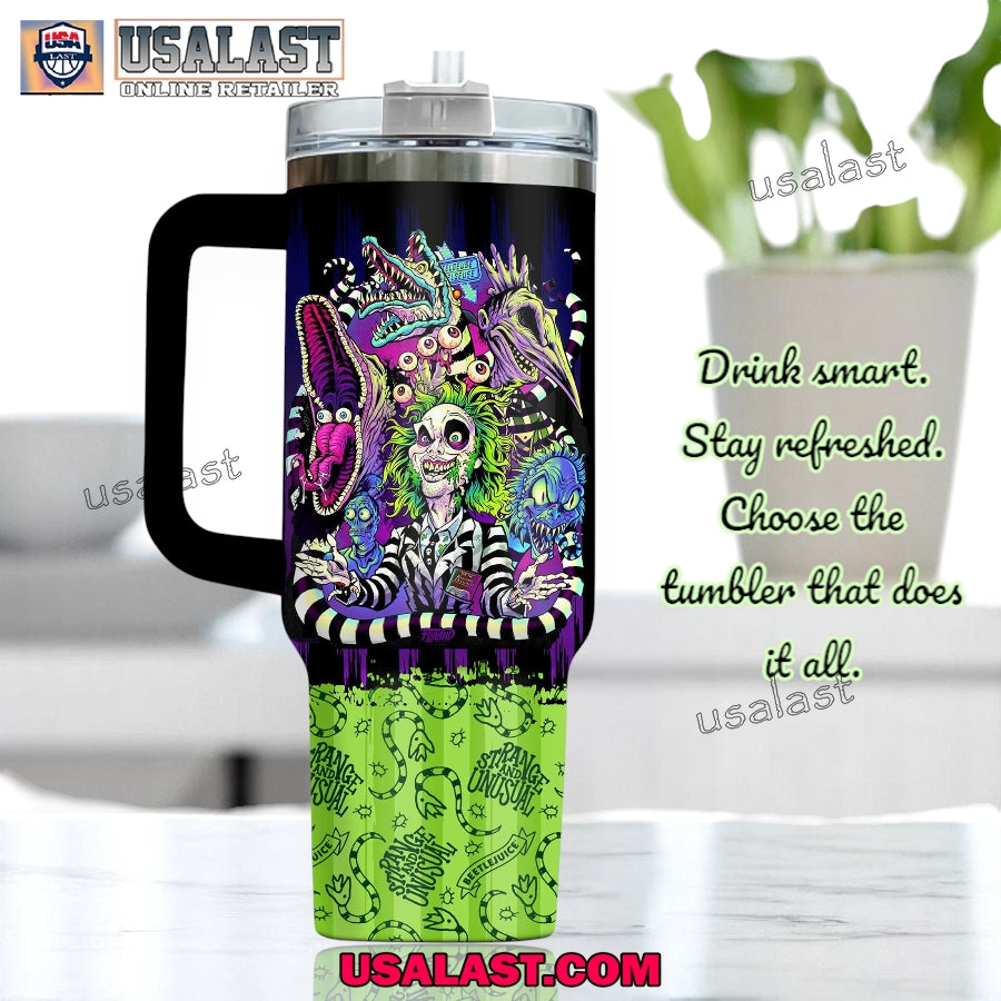 Beetlejuice Limited Edition 40oz Tumbler