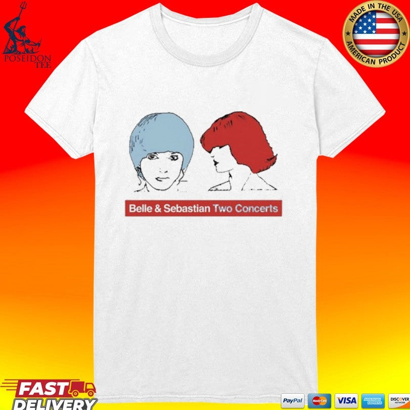 Belle And Sebastian Tour In New York 5 22 26 Two Concerts T-shirt