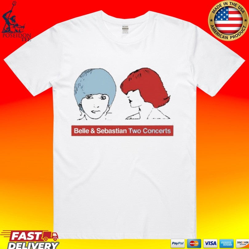 Belle And Sebastian Tour In New York 5 22 26 Two Concerts T-shirt