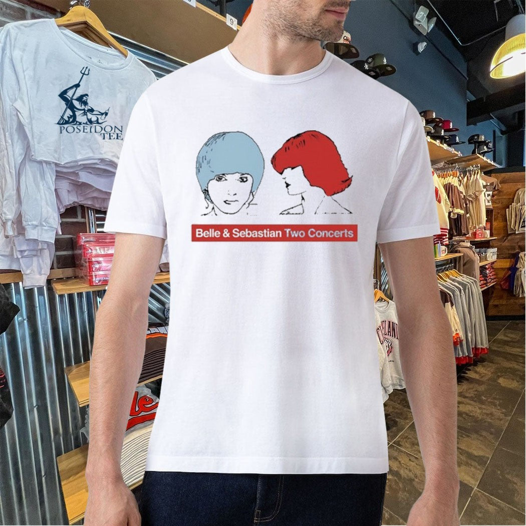 Belle And Sebastian Tour In New York 5 22 26 Two Concerts T-shirt
