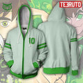 Ben 10 Tennyson Omniverse Cosplay Zip Up 3D Hoodie
