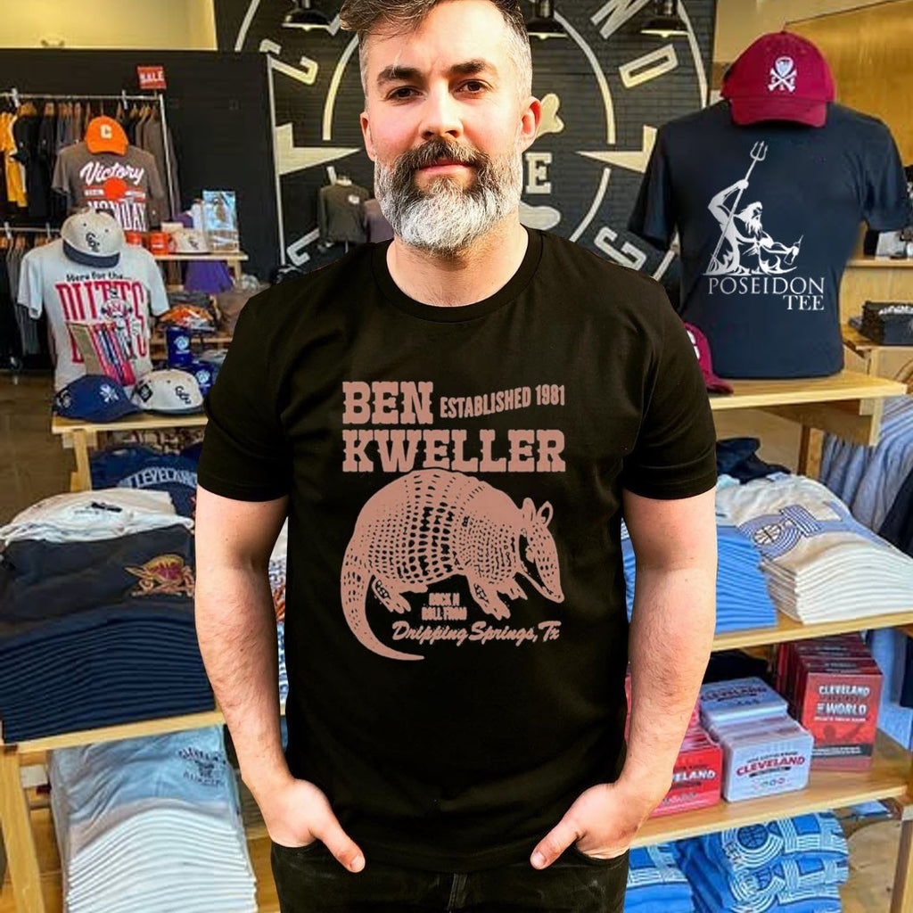 Ben Kweller 2026 Merch Drop The Armadillo For Red Rocks In Dripping Springs Tx T-shirt