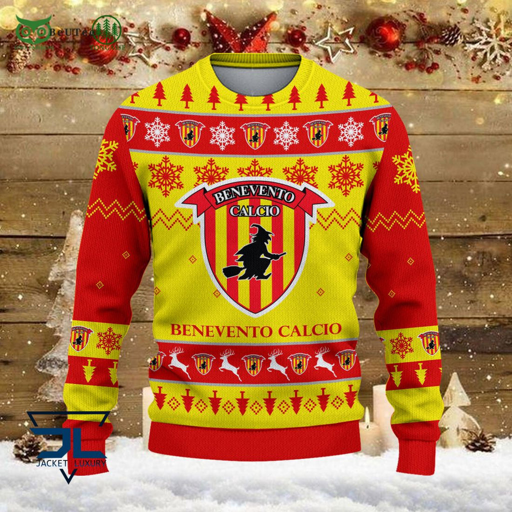 Benevento Calcio Team Football Lega Serie A Ugly Sweater