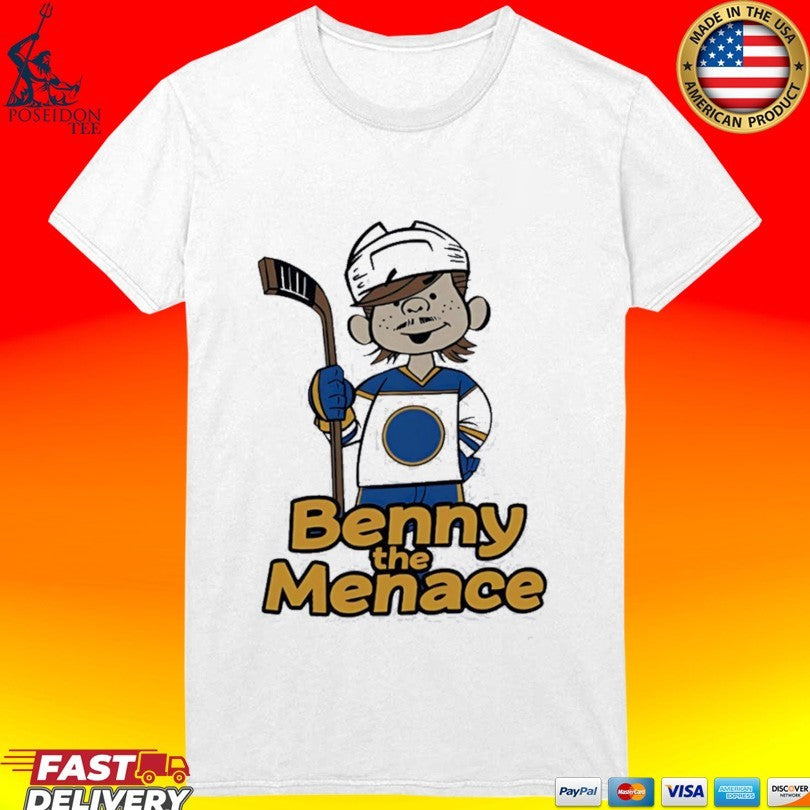 Benny The Menace Buffalo Sabres Hockey T-shirt