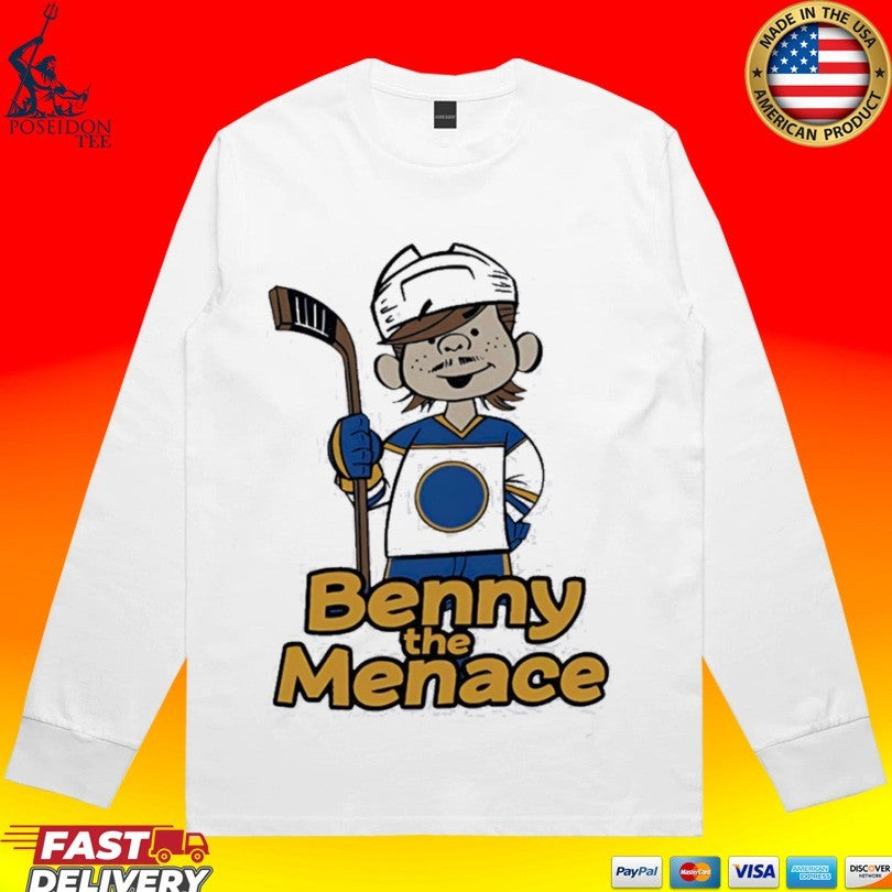 Benny The Menace Buffalo Sabres Hockey T-shirt