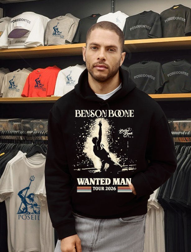 Benson Boone Wanted Man Tour 2026 T-shirt