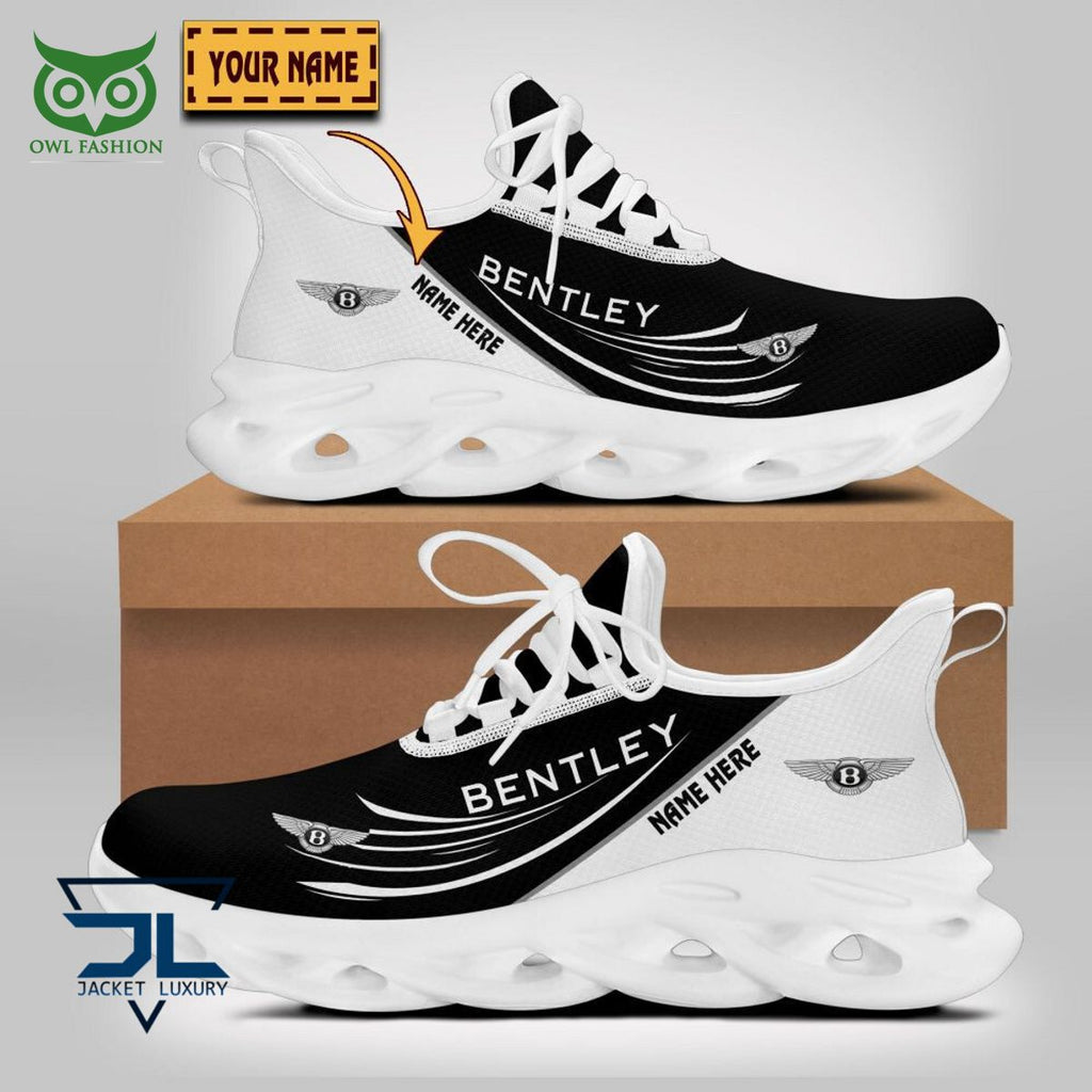 Bentley Car Brand Logo Personalized Max Soul Shoes
