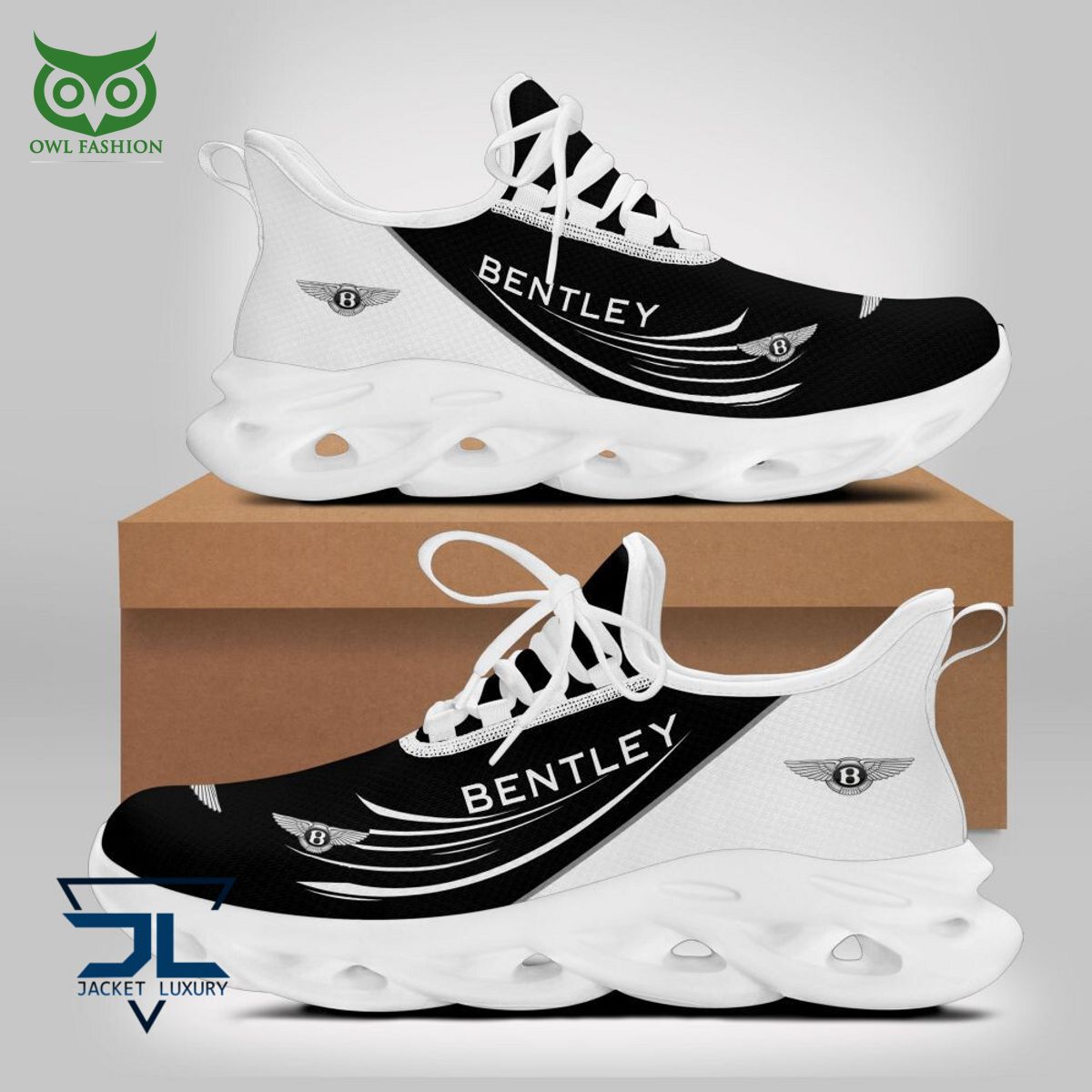 Bentley Trending Car Brand Premium Max Soul Shoes