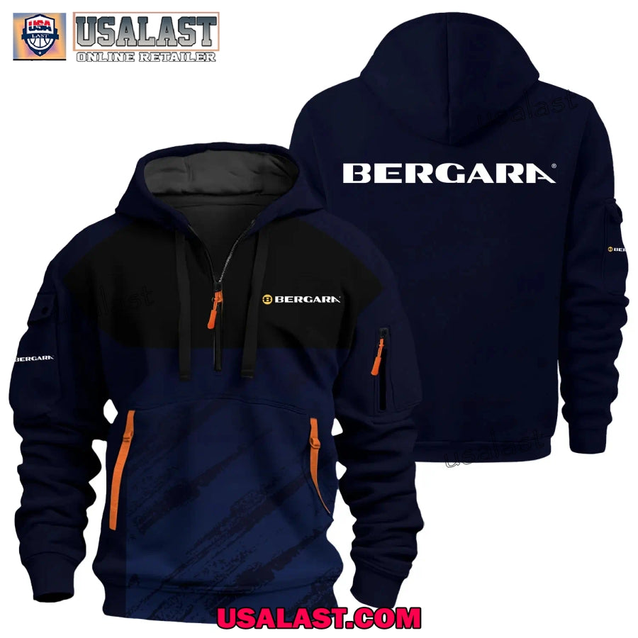 Bergara Rifles Brand Custom Name Heavy Zip Hoodie