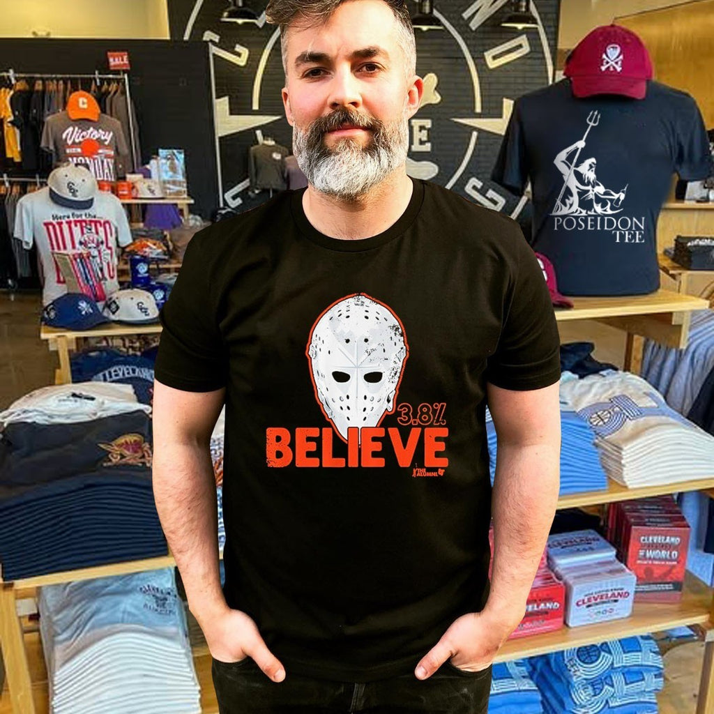 Bernie Parent Believe Mask T-shirt