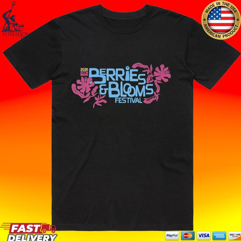 Berries & Blooms Festival T-shirt