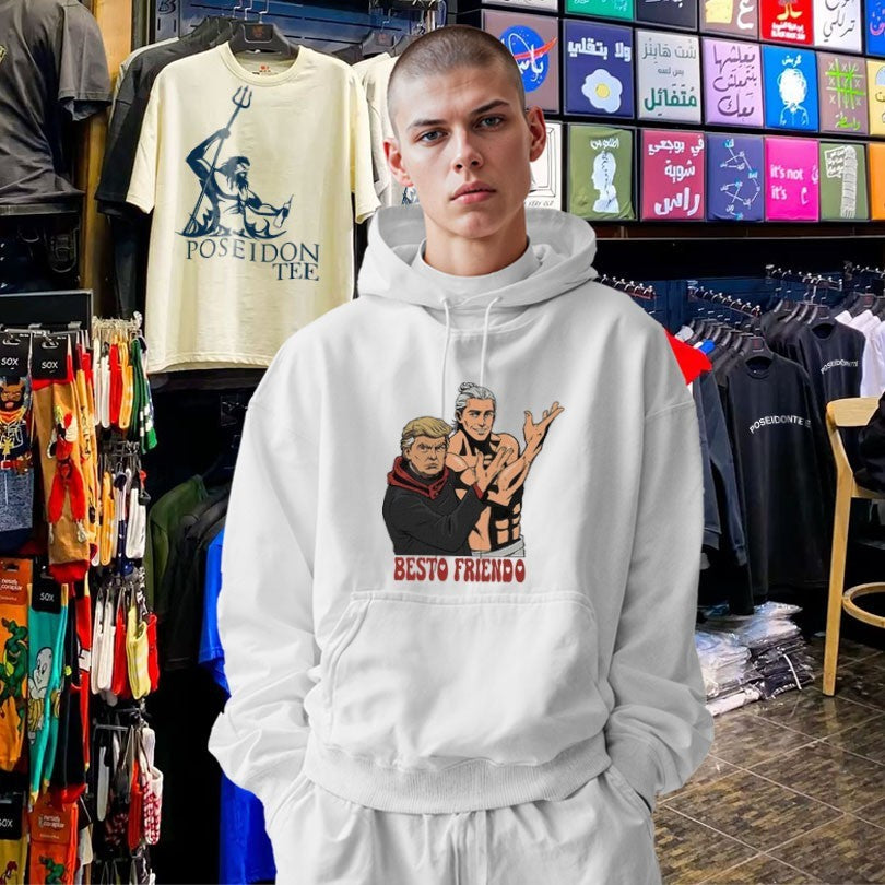 Besto Friendo Trump Epstein Inspired Meme T-shirt