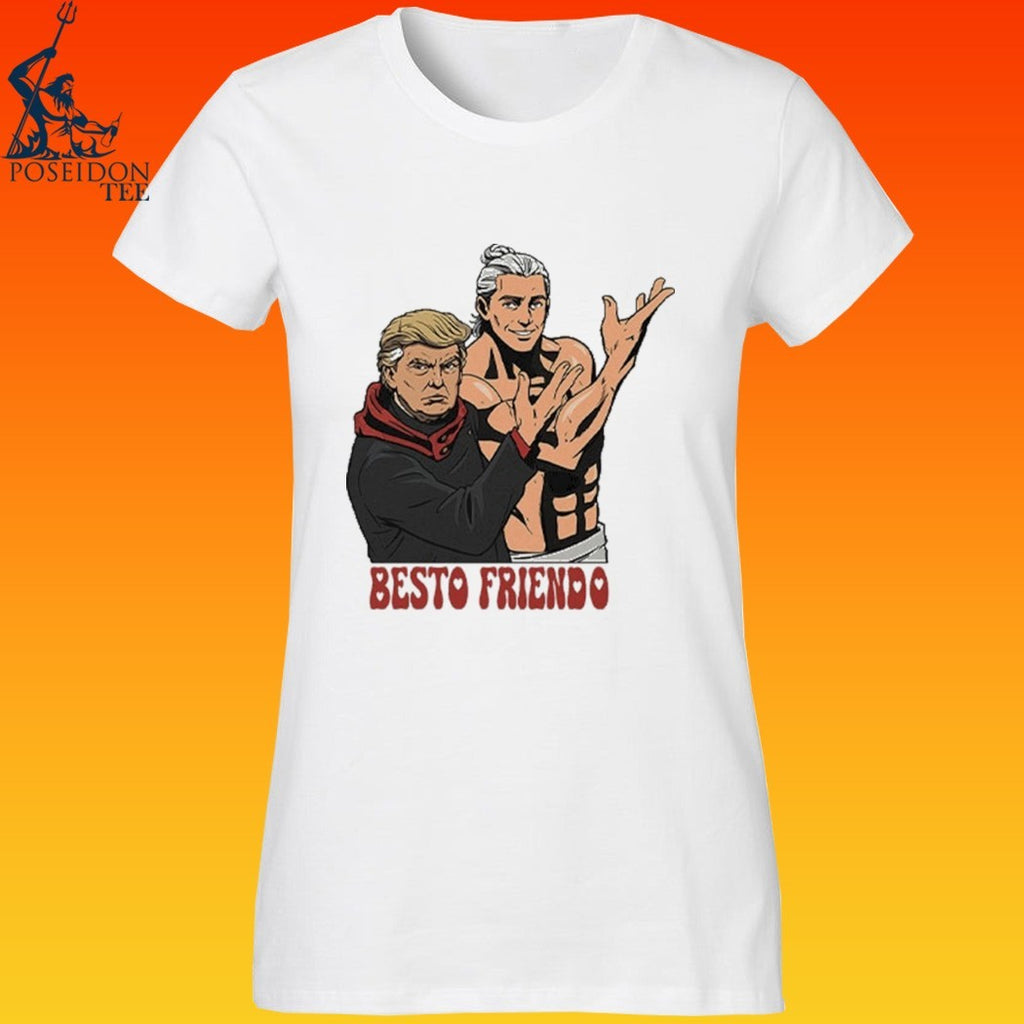 Besto Friendo Trump Epstein Inspired Meme T-shirt