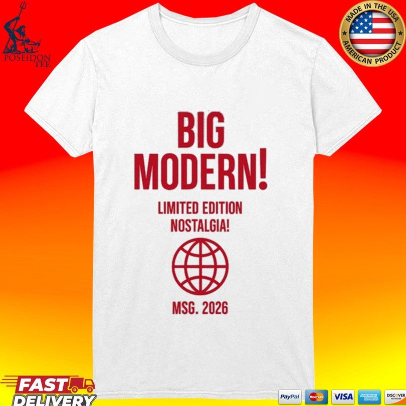 Big Modern Goose 2026 Msg New York T-shirt