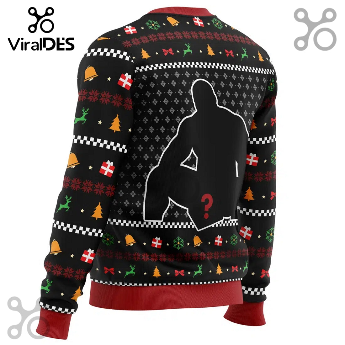 Big Package Barry Wood Meme Ugly Sweater 2025