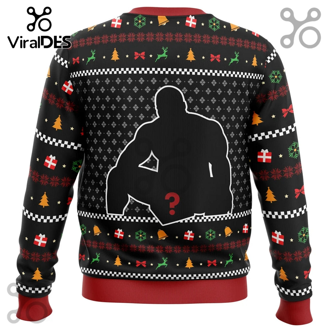 Big Package Barry Wood Meme Ugly Sweater 2025