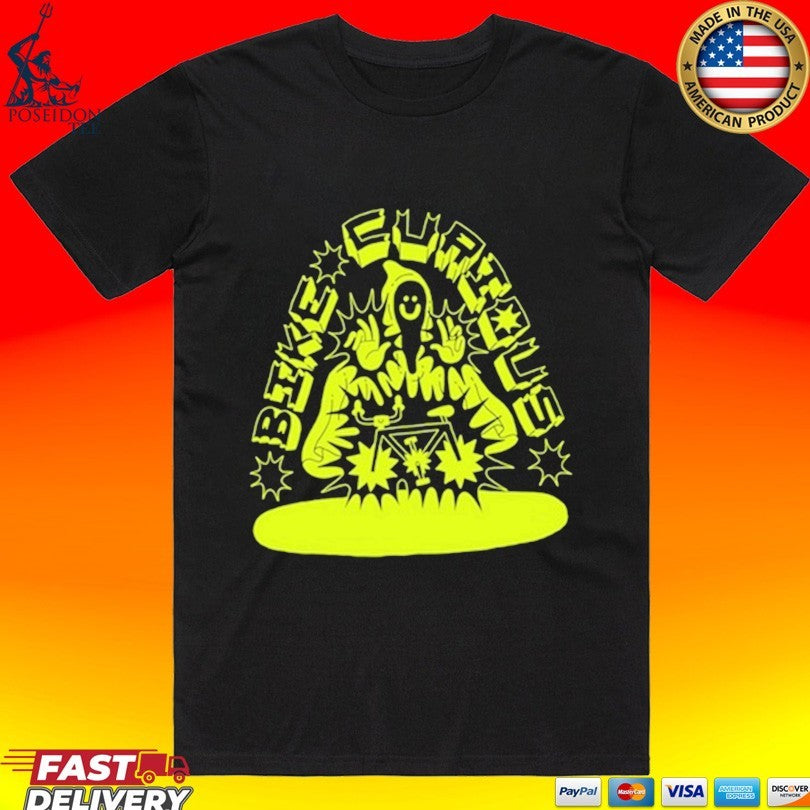 Bike Curious Bike Wizard T-shirt