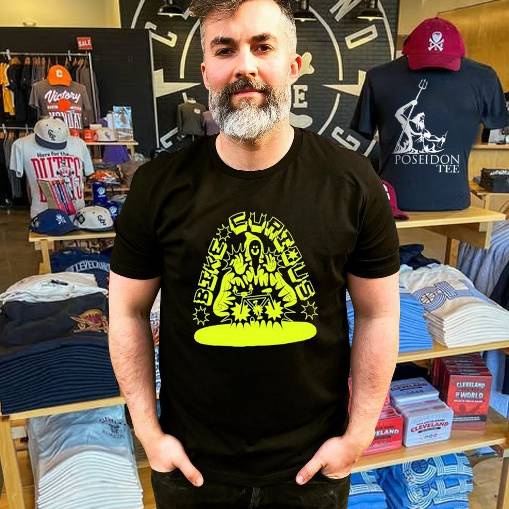 Bike Curious Bike Wizard T-shirt
