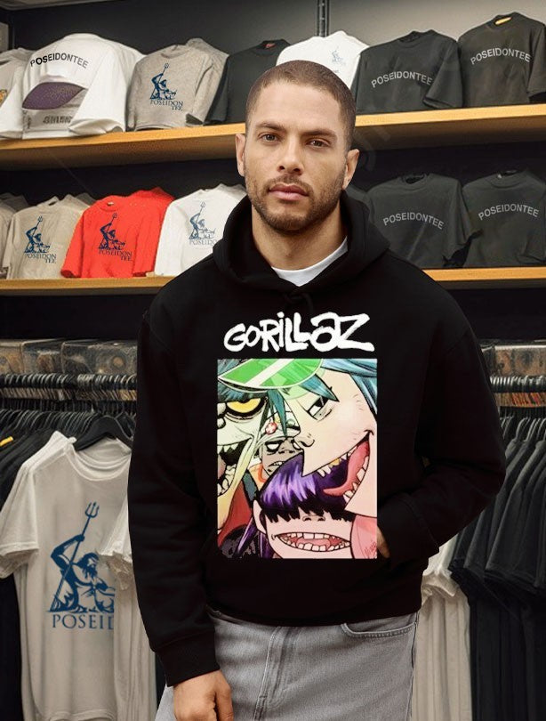Billie Eilish Gorillaz Band T-shirt