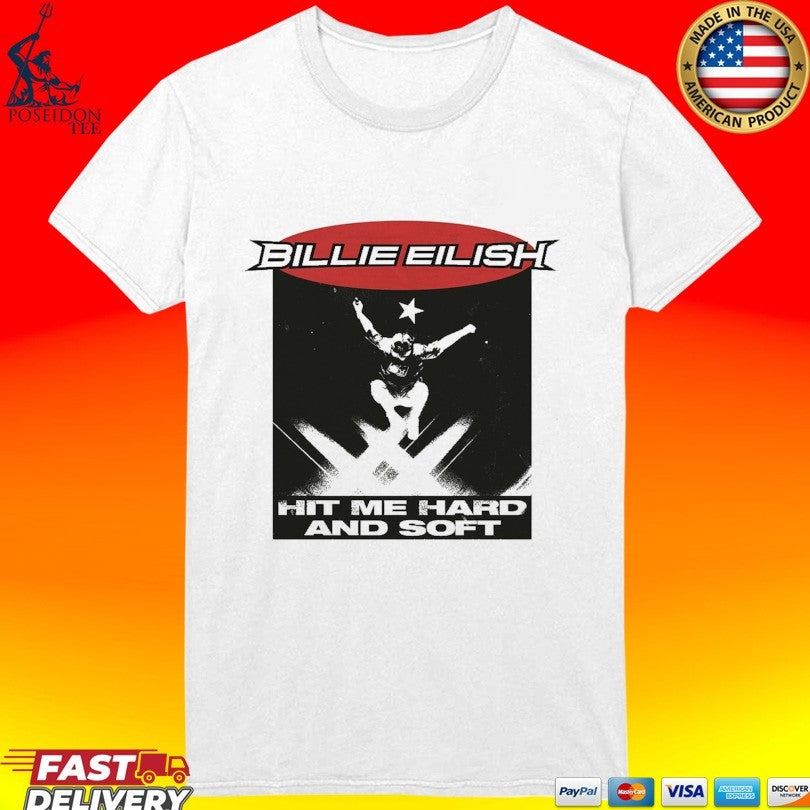Billie Eilish Hit Me Hard And Soft Live In 3d Jump T-shirt