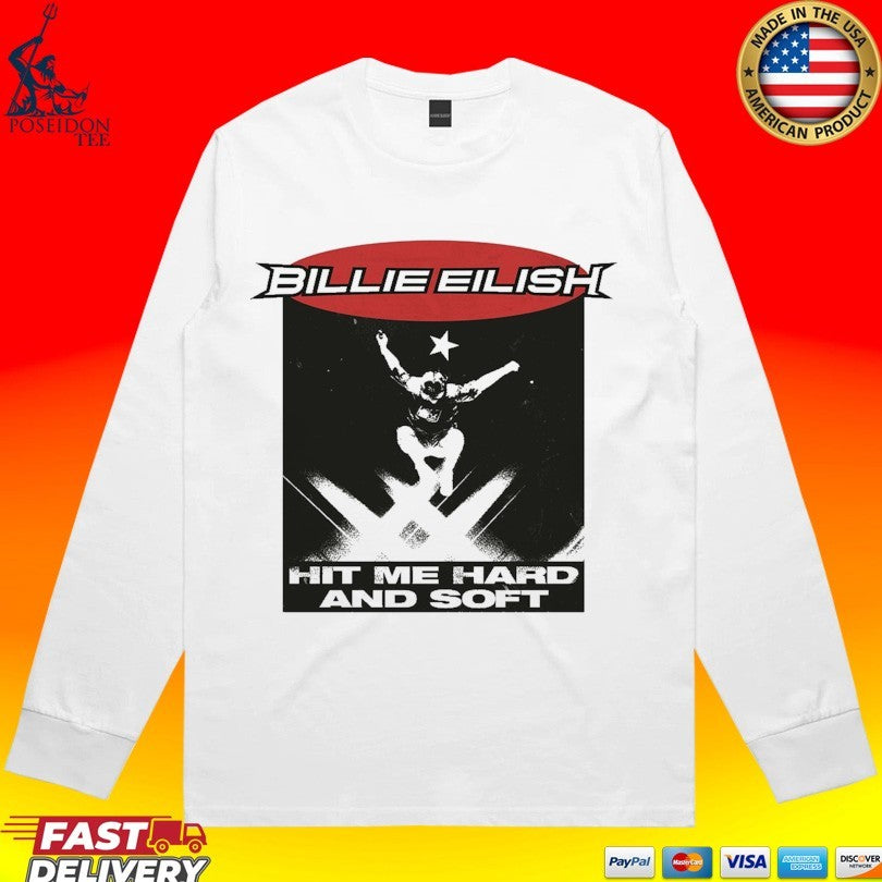 Billie Eilish Hit Me Hard And Soft Live In 3d Jump T-shirt