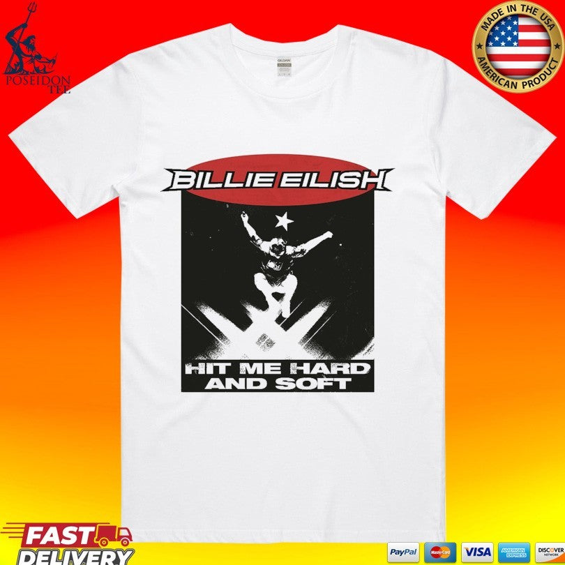 Billie Eilish Hit Me Hard And Soft Live In 3d Jump T-shirt