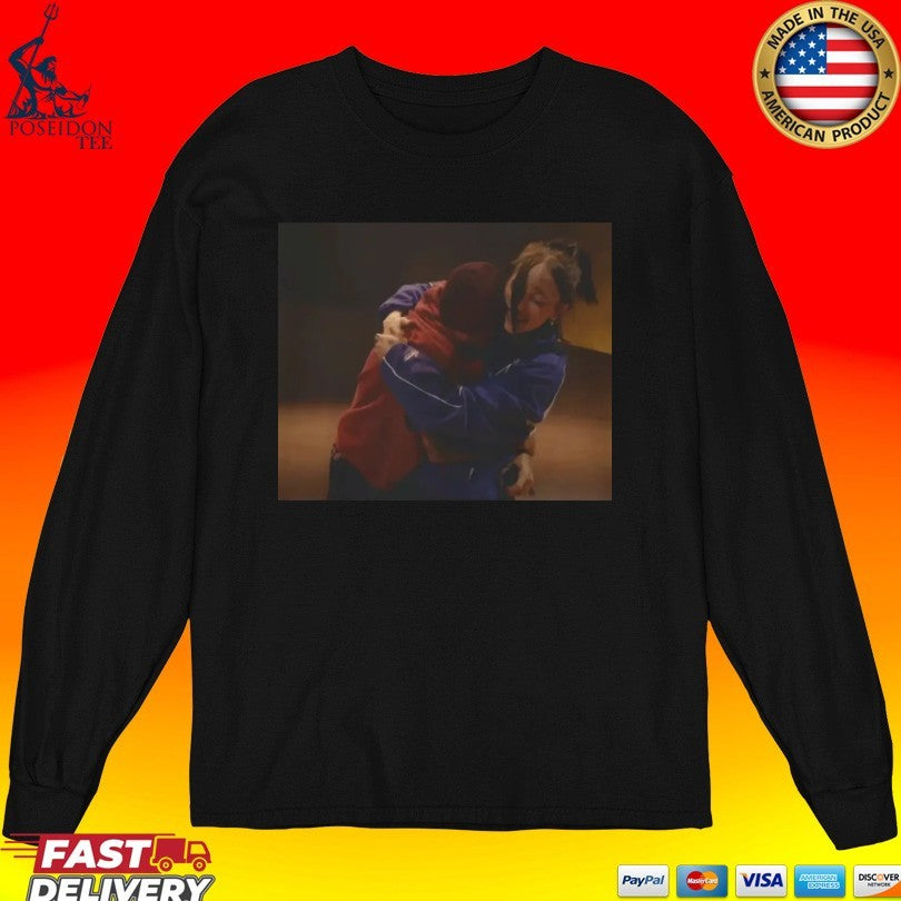 Billie Eilish Justin Bieber Huge T-shirt