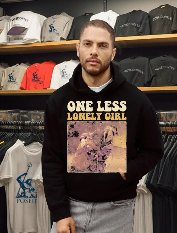 Billie Eilish Justin Bieber One Less Lonely Girl T-shirt