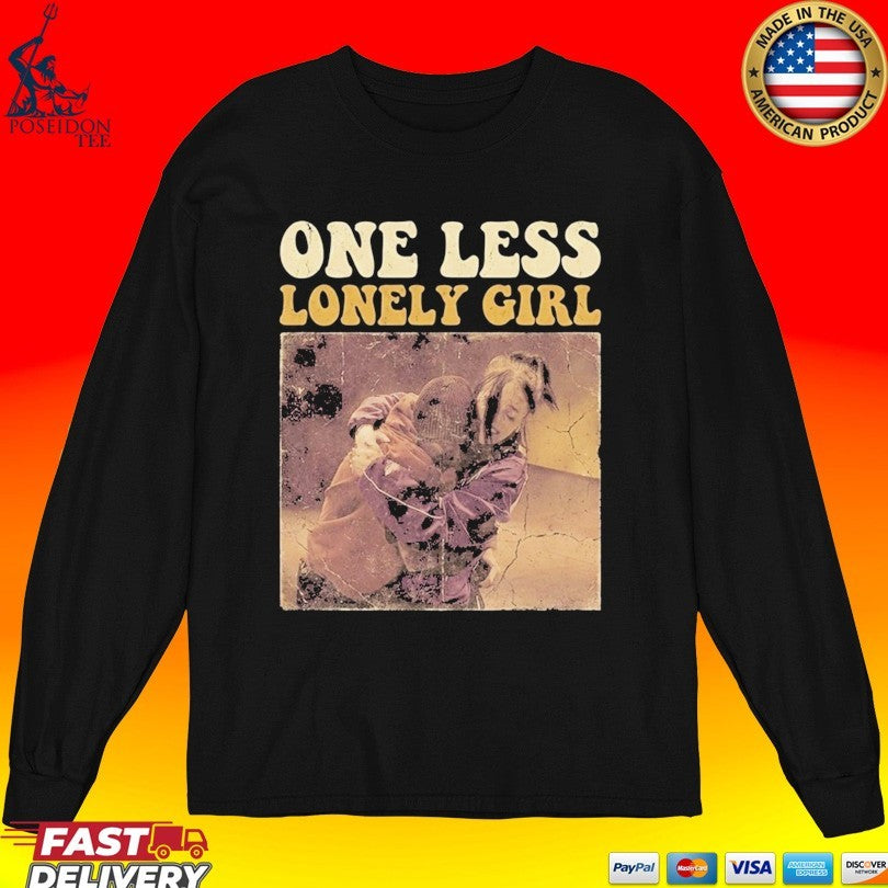 Billie Eilish Justin Bieber One Less Lonely Girl T-shirt