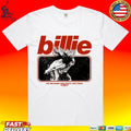 Billie Eilish Live In 3d Hair Whip Mustard T-shirt