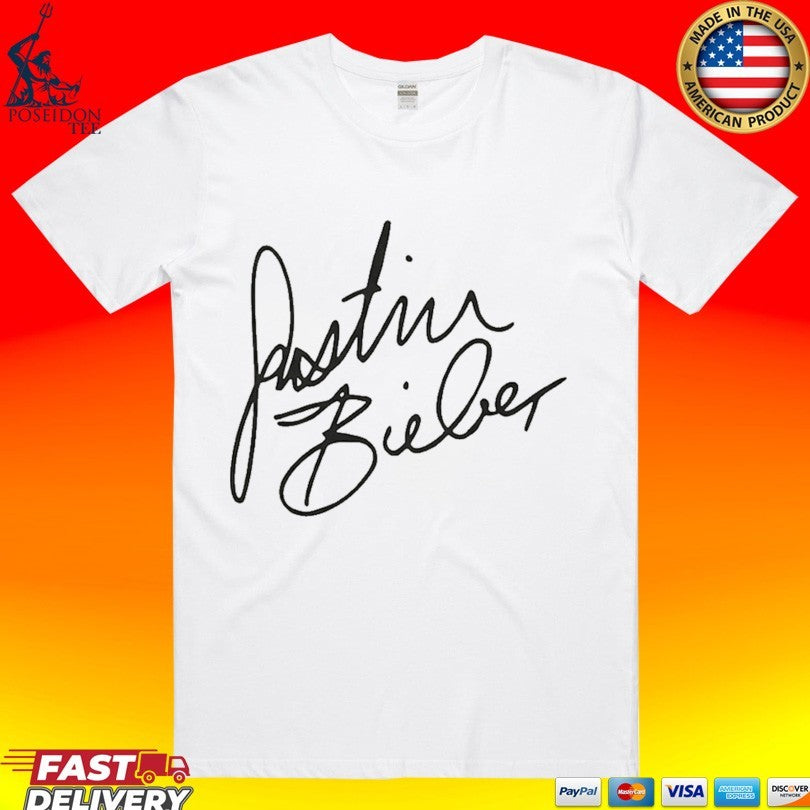 Billie Eilish Wearing Justin Bieber T-shirt