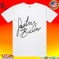 Billie Eilish Wearing Justin Bieber T-shirt