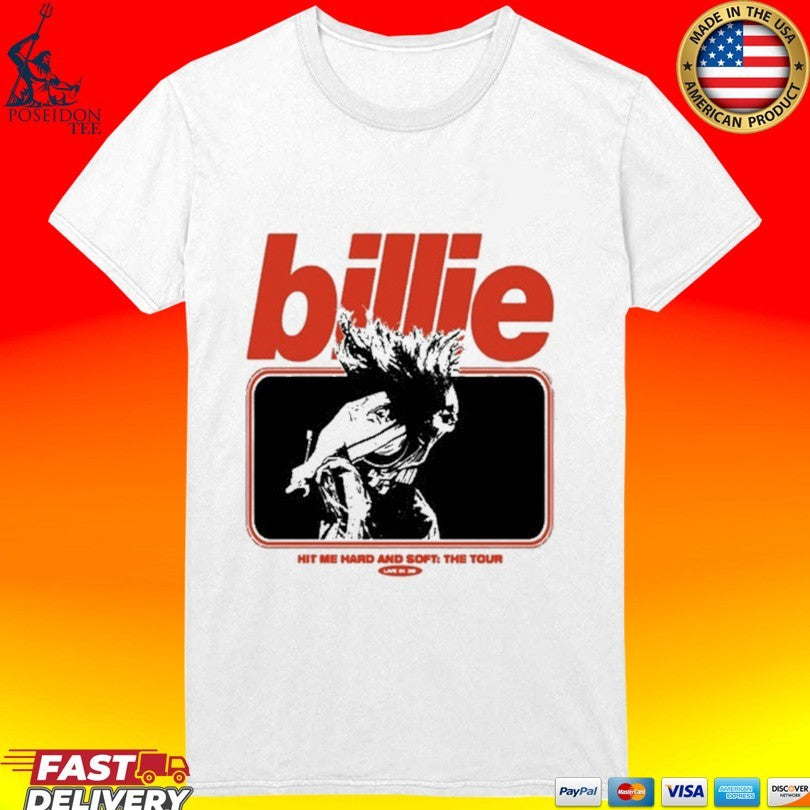Billie Hit Me Hard And Soft The Tour T-shirt