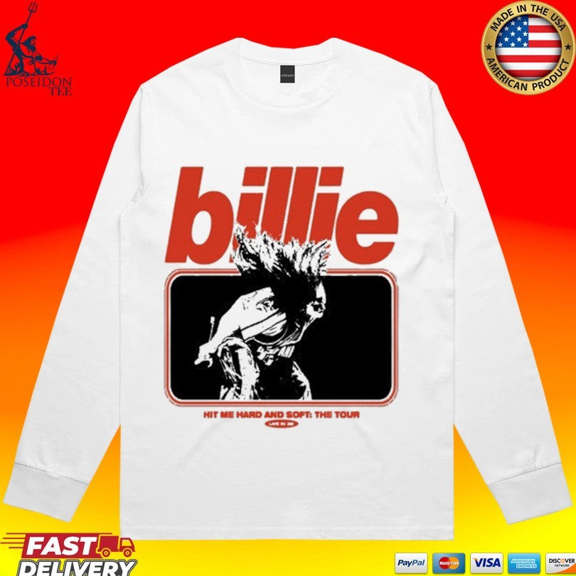Billie Hit Me Hard And Soft The Tour T-shirt