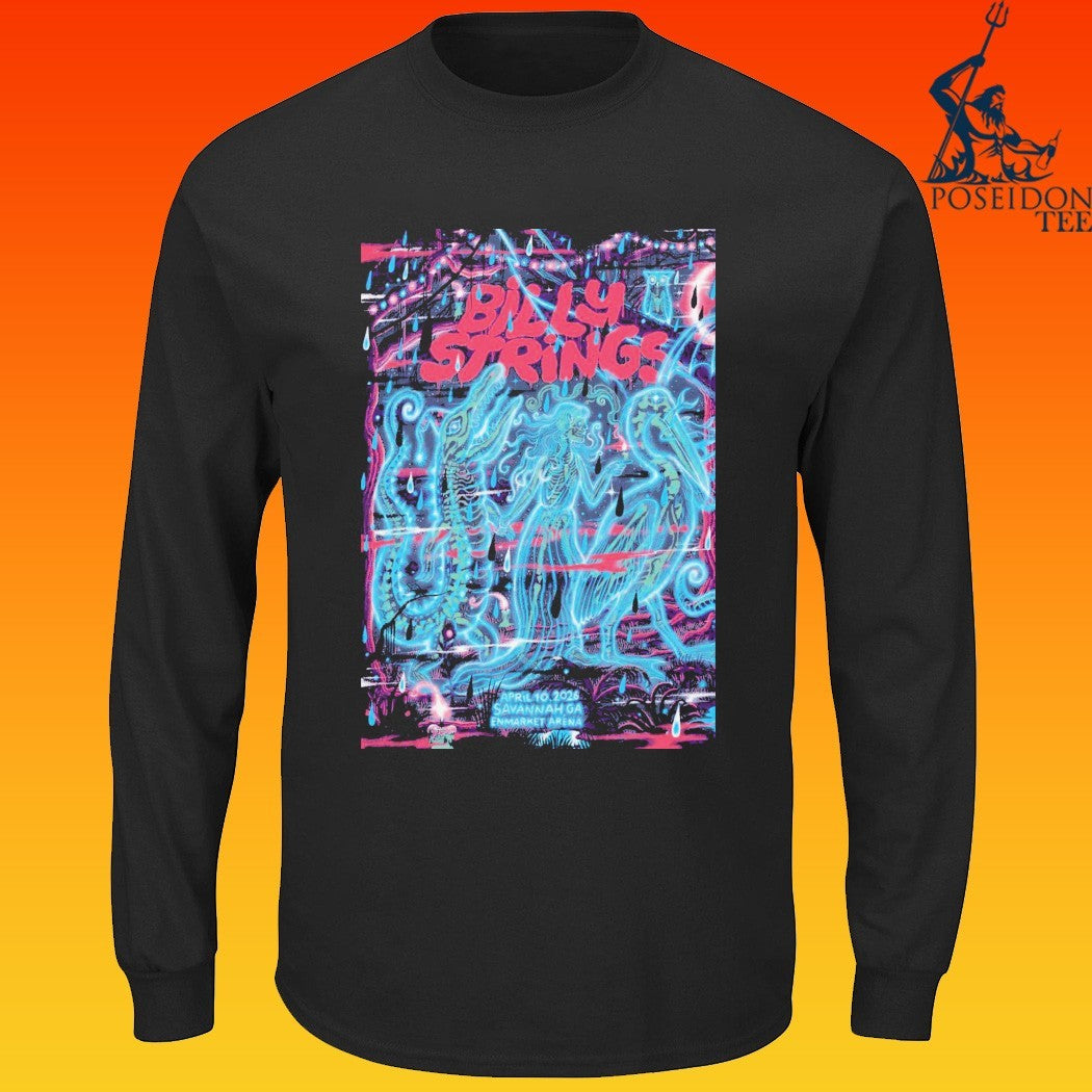 Billy Strings April 10 2026 In Savannah Ga T-shirt