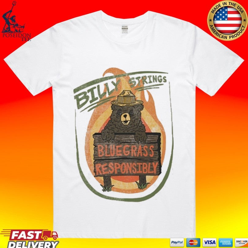 Billy Strings Bluegrass Responsibly Youth T-shirt