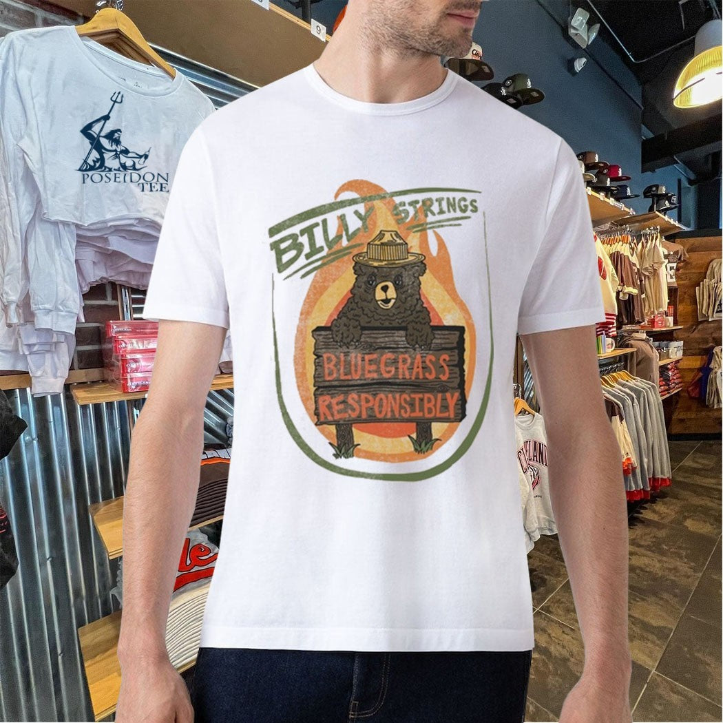 Billy Strings Bluegrass Responsibly Youth T-shirt