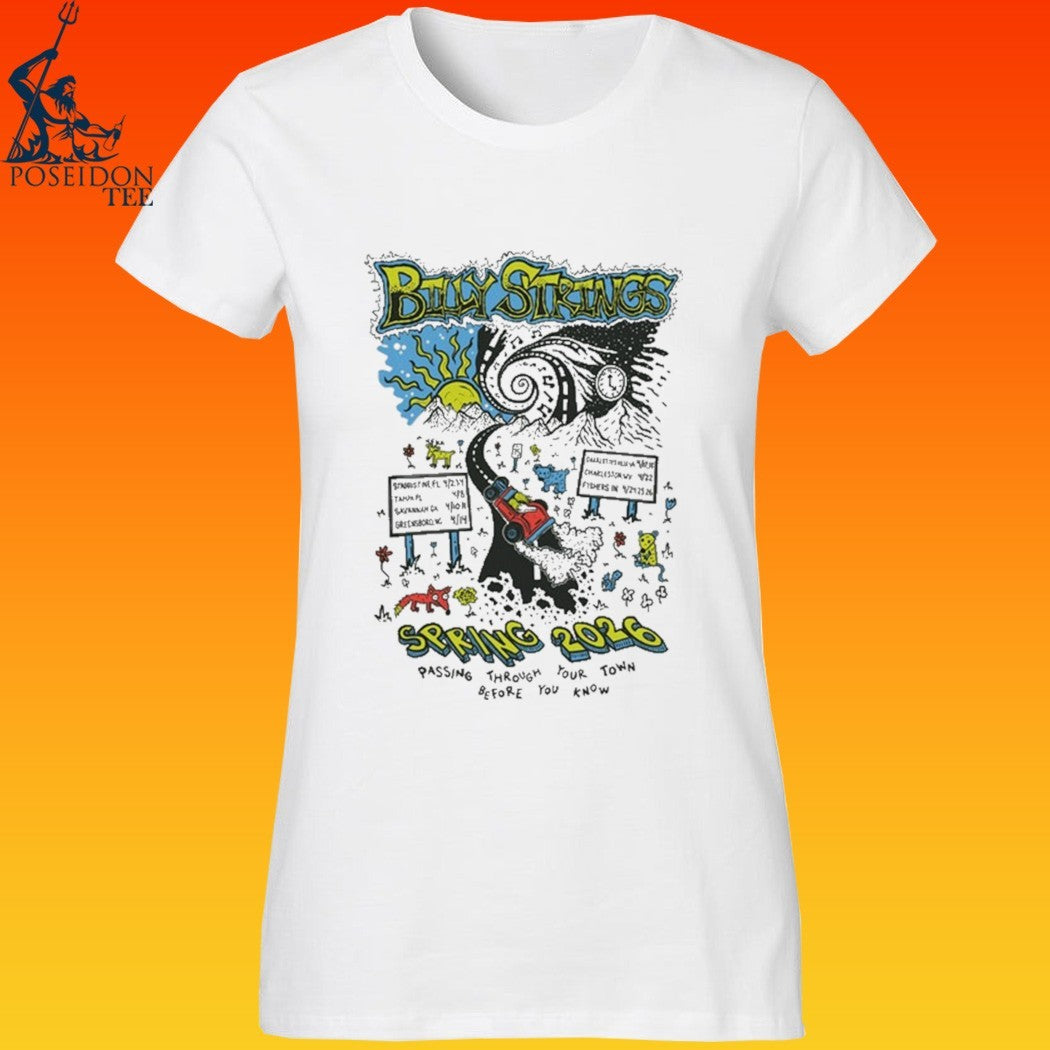 Billy Strings Spring 2026 Highway Hypnosis With Dates T-shirt