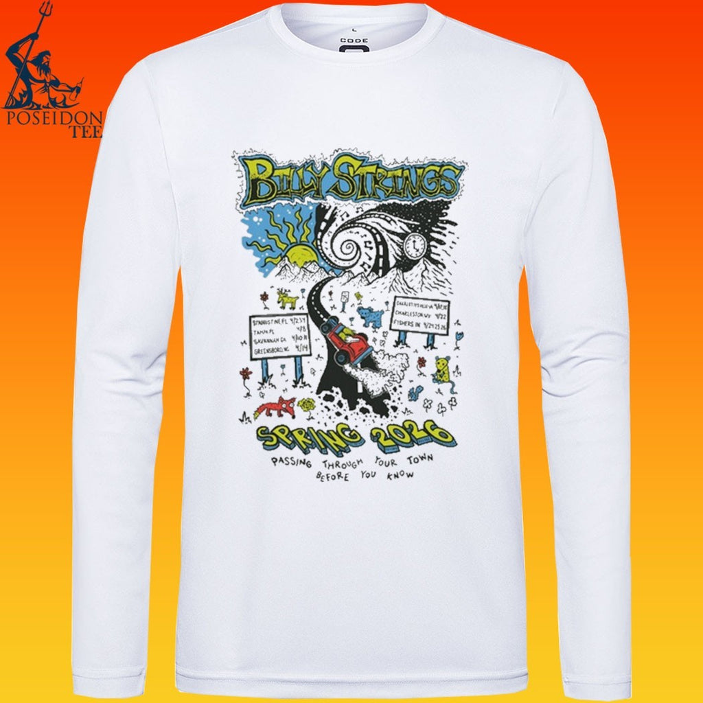 Billy Strings Spring 2026 Highway Hypnosis With Dates T-shirt