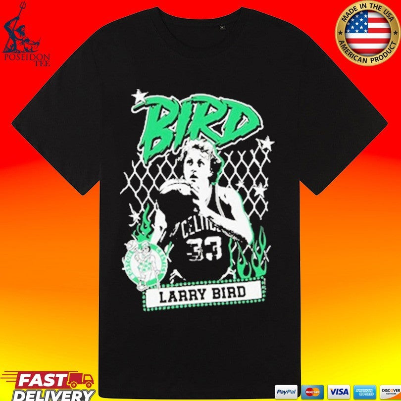 Bird Larry Bird Nba Mitchell & Ness Nba Street Player Boston Celtics T-shirt