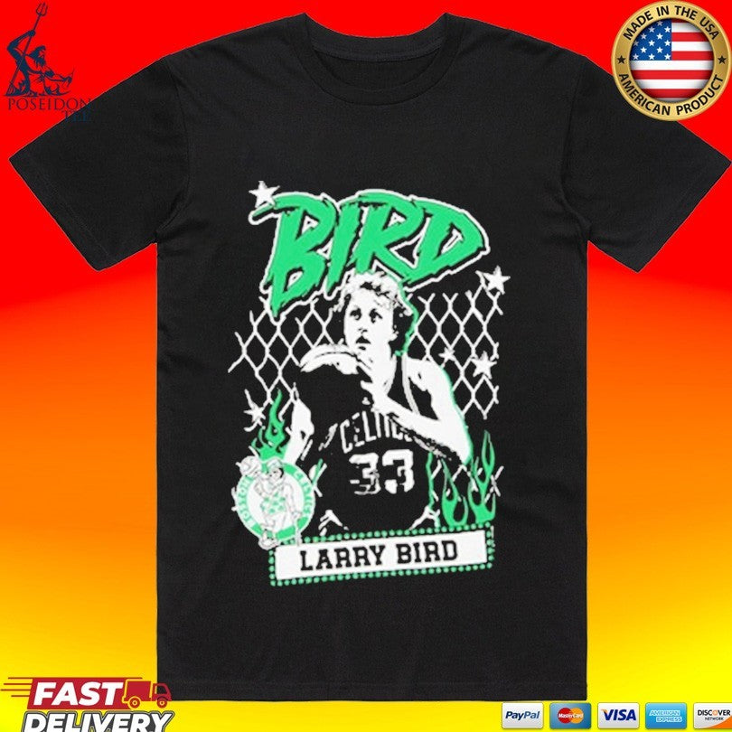 Bird Larry Bird Nba Mitchell & Ness Nba Street Player Boston Celtics T-shirt
