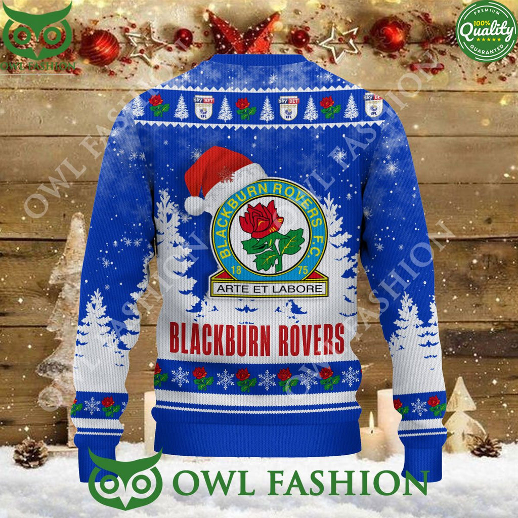 Blackburn Rovers Christmas EFL Ugly Premier League Sweater Jumper