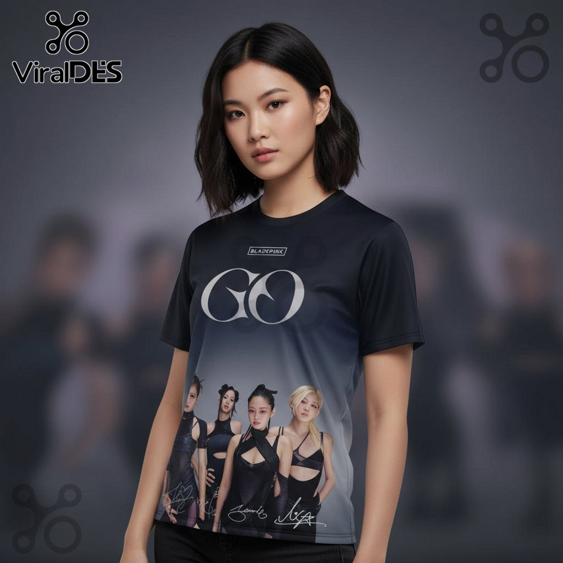Blackpink GO Album Limited Edition K-Pop Music Shirt
