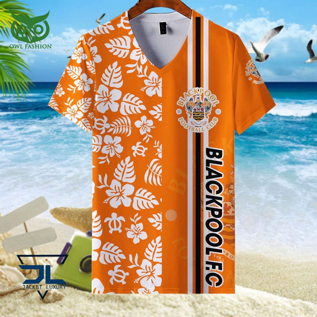 Blackpool F.C EFL Championship Hawaiian Shirt T-shirt