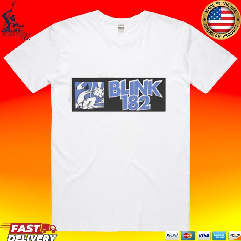 Blink 182 Butterfly Limited To 25 Box Logo T-shirt