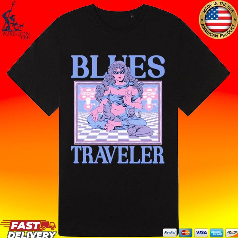 Blues Traveler Meditate Womens T-shirt