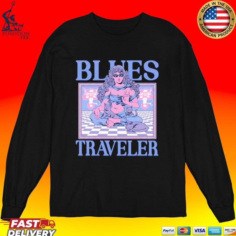 Blues Traveler Meditate Womens T-shirt