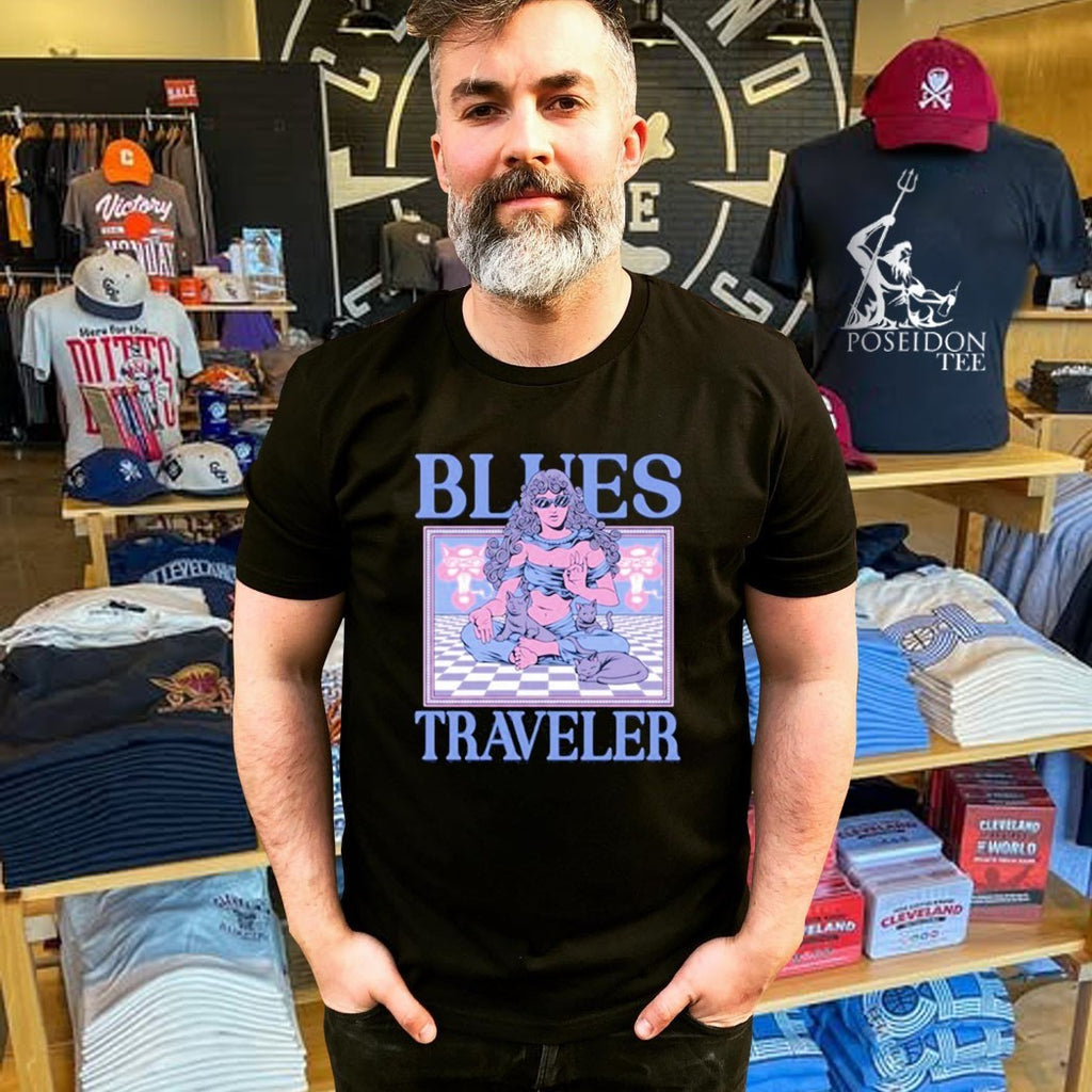 Blues Traveler Meditate Womens T-shirt