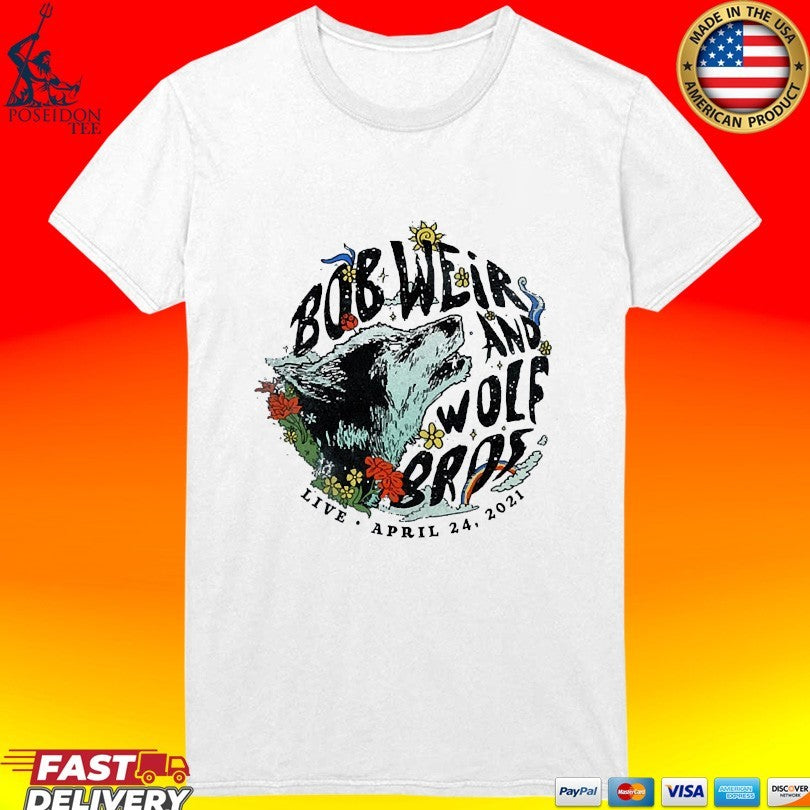 Bobby Weir And Wolf Bros Spring Growth T-shirt